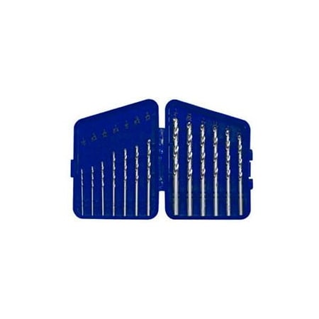 Irwin High Speed Steel Drill Bit Set-General Purpose-Metal Index-15 Pc. 60137